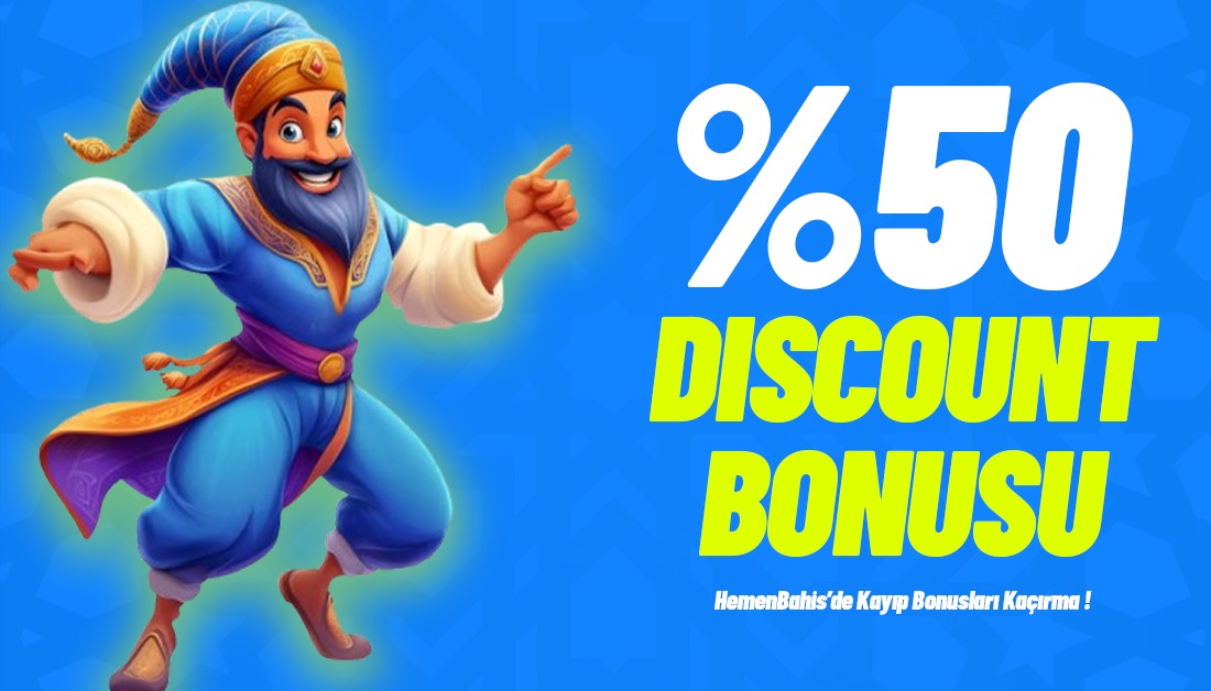 %50 Yatırım Bonusu